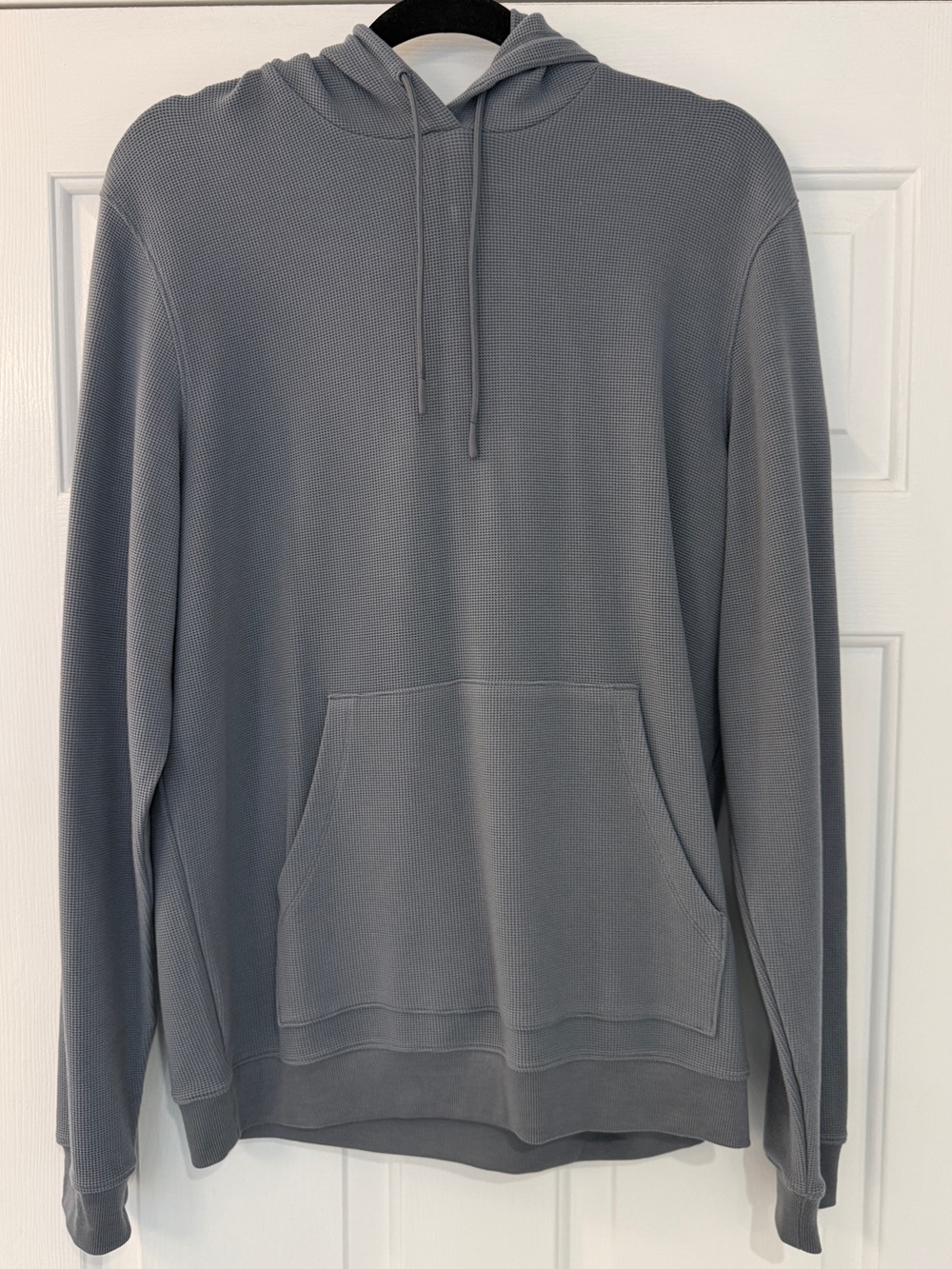 Alo Yoga Waffle Hoodie Gray Medium